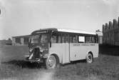 Volvo Bulldog-buss för H Söderholm, Ydre. för linjen Ydrefors - Rumskulla - Vimmerby. Karossen tillverkad av Aktiebolaget Svenska Järnvägsverkstäderna, ASJ. Leveransfoto.