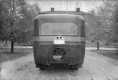 Volvo Bulldog-buss för Palmqvist, Kalmar. Sjölyckan - Stortorget - Kv Getingen - Berga. Karossen tillverkad av Aktiebolaget Svenska Järnvägsverkstäderna, ASJ. Leveransfoto.