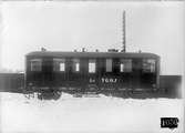 Trafikaktiebolaget Grängesberg–Oxelösunds Järnvägar, TGOJ Cx 73. Vagn byggd i Linköping 1930.