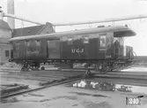 Uppsala - Gävle Järnväg, UGJ F 404. Vagn byggd i Linköping 1914.