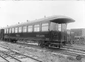 Väderstad–Skänninge–Bränninge Järnväg, VSBJ Co 202 . Vagn byggd i Linköping 1913.