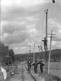 NKlJ elektrifiering, (Nordmark - Klarälven Järnväg )
2 oktober 1921 hade hela sträckan mellan Karlstad Östra och Filipstad, inklusive bibanorna, elektrifierats och tagits i drift