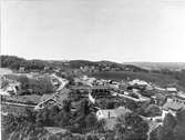 SJ-stationen anlades 1905.Stationshuset, i två våningar i sten, moderniserades 1936.