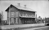 Hällnäs station.