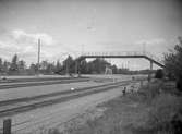 Gångbro över bangården
Station anlagd 1905. Stationshuset i två våningar i sten, renoverad på 1930-talet