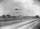 LTJ (Lund - Trelleborg Järnväg) station 1898.  Trafiken upphörde 15/8 1970. Stationen har banhall. Nu står där museifordon.  Namnändringar enligt Jvgd: 