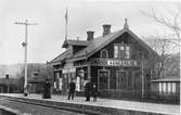 Agnesberg järnvägsstation.