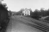 Ankarsrum station med bangård.