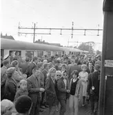 Sista tågens ankomst och avgång