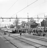 Sista tågens ankomst och avgång