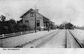 Järnvägsstationen i Dala, anlagd av Hjo - Stentorps Järnväg 1873.