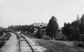 Stationshuset bid Dalgränsen tjärnvägsstation. Hette tidigare Baggå, anlades 1917.