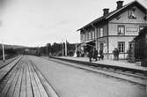 Järnvägsstationen i Duved, bygdes av SJ 1891.