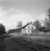 Personalbostaden vid Ekeby järnvägsstation.