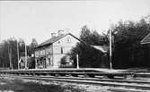 Järnvägsstationen i Erikslund.