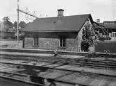 Banmästarstuga, uppförd 1877, riven 1939