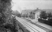 Järnvägsstationen i Forshammar, öppnad 1880.