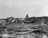 Järnvägsolycka vid Frösunda.