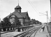 Östra station, treskensspår