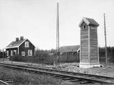 Station. Elektrifieringen påbörjad