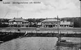 Ljusdals Stationshus och hotell .Station togs i bruk15 oktober 1880.