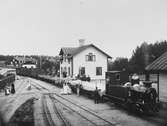 BLJ lok 3.Långshyttans Järnvägsstation togs i bruk1893.