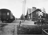 Tåg 8602.Långträsks Järnvägsstation togs i bruk1894.