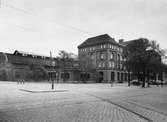 Malmö Central invigdes 1856.Gatusidan.