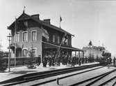 CTJ lok 1.Östervärns station togs i bruk 1892.