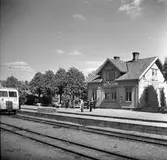 Stationen.
Statens Järnvägar, SJ Y01p.