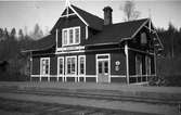 Älvestorp stationen. Station anlagd 1889. Upphörde 1936.