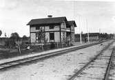Stationen öppnades 1895. Upphörde 1970.