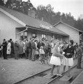 Stationen öppnad 1899. Upphörde 1961.