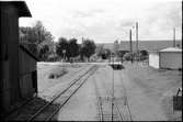 Bangården vid Järnforsen station.