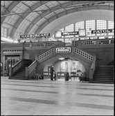 Statens Järnvägars modellutställning i Stockholm Centralstation.