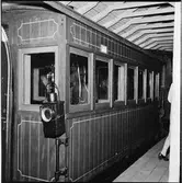 Ångvagn tillverkad av Nohab 1882. Växjö - Alvesta Järnväg, WAJ ångvagn 1.