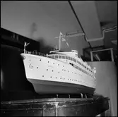 Modell av tågfärjan Malmöhus.