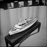 Modell av tågfärjan Malmöhus.