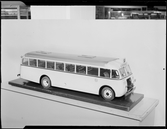Modell av Statens Järnvägar, SJ buss med registreringsnummer A 1946.