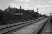 Stationen anlagd 1907. Stationshus i två våningar i sten. Expedition och väntsal renoverad 1937