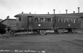 ÖCJ bilvagn 23 med släp 26. Ombygd från lastbil, bilen en standardbil från US Army under första världskriget