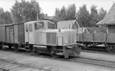 Johannisbergs - Ljungaverks Järnvägs, JLJ diesellok 5. Vagn & Maskinfabriken Falun 1955.