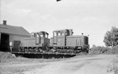 Hällefors Bruks AB, HBA lokomotor 1 och 2. Byggda av Krupp 1956 respektive 1957.