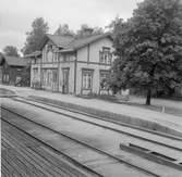 Nedansjö station. Trafikplatsen anlades år 1874.
