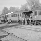 Statens Järnvägar, SJ C05 2027 och SJ C05 1426. Militärt sjukhuståg i Örebro