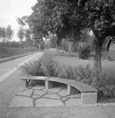 Statens Järnvägar, SJ trädgårdsanläggning vid Slätmons station.