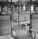 Interiör från personvagn SJ C08f.