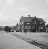 Hede station. Järnväg öppnades 1924.