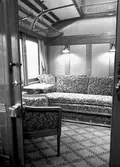 Statens Järnvägar, SJ A03 1246. Kupé i personvagnen för internationell trafik.