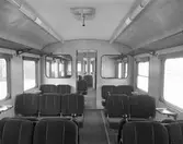 Statens Järnvägar, SJ Yco6. Motorvagn med stålkorg. De första fordonen insattes i ordinarie trafik i juni 1953.